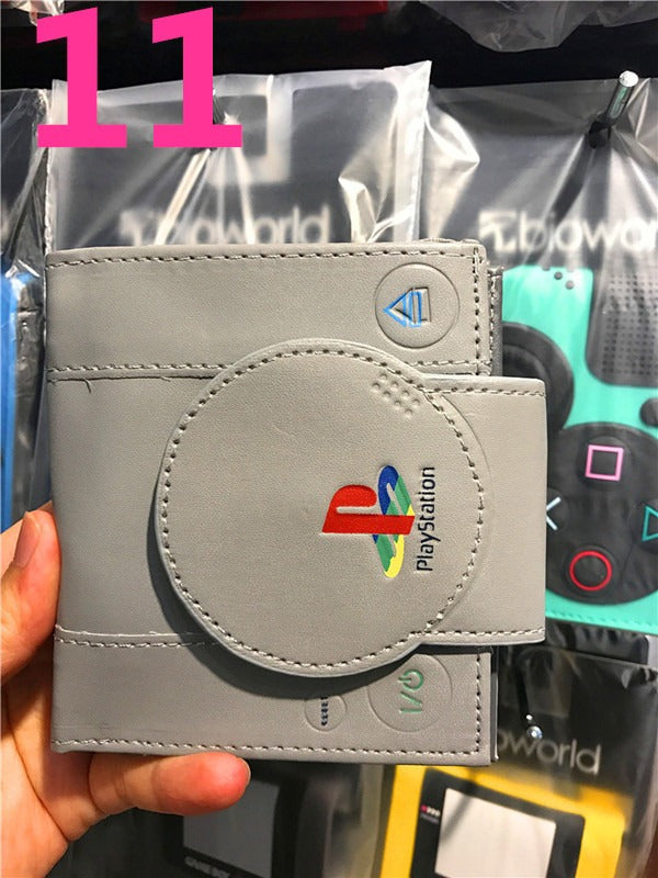 PS4 Wallet Playstation Game Controller Wallet Control Button Handle Model Short Wallet