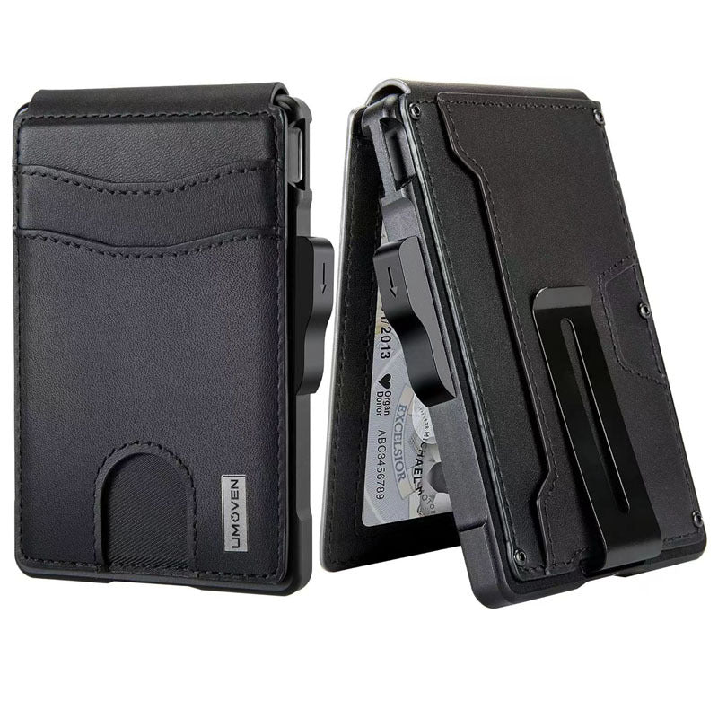 Men's wallet credit card business card box wallet