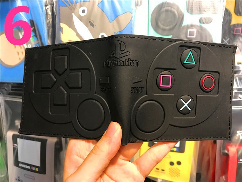 PS4 Wallet Playstation Game Controller Wallet Control Button Handle Model Short Wallet