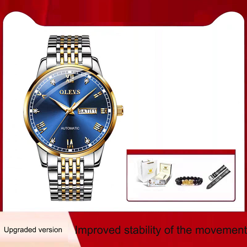 Men's Watch Men's Mechanical Watch Fully Automatic Simple Night Light Watch