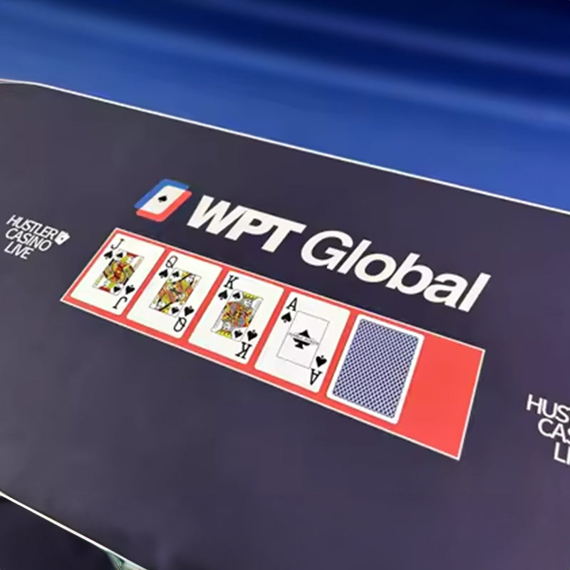 Texas Hold'em PVC waterproof poker, coarse frosted, pro - authorized, wide & large - printed