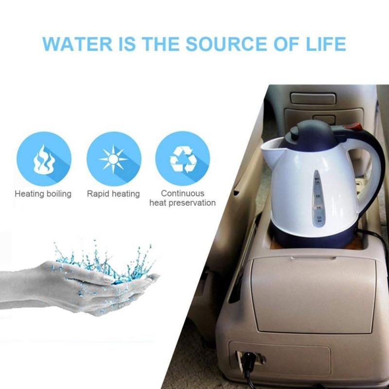 Auto Heating Kettle With Smart Switch Capacity
12V or 24V