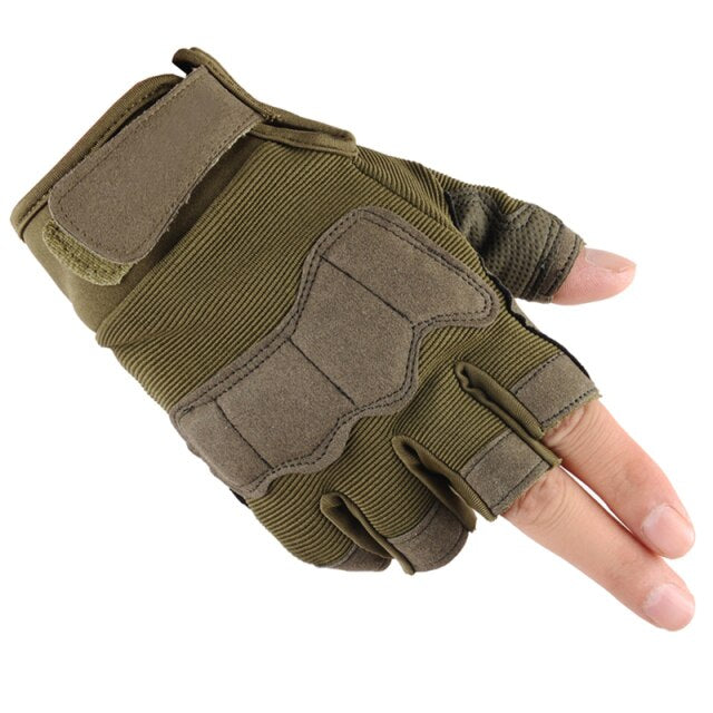 Tactical Sports Fitness Weight Lifting Gym Gloves Training Fitness bodybuilding Workout Wrist Wrap Exercise Glove for Men