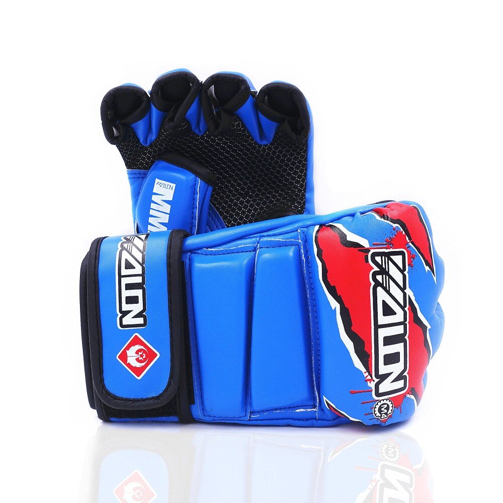 MMA Boxing Gloves Kick Boxing Mitts Breathable Sparring Gloves