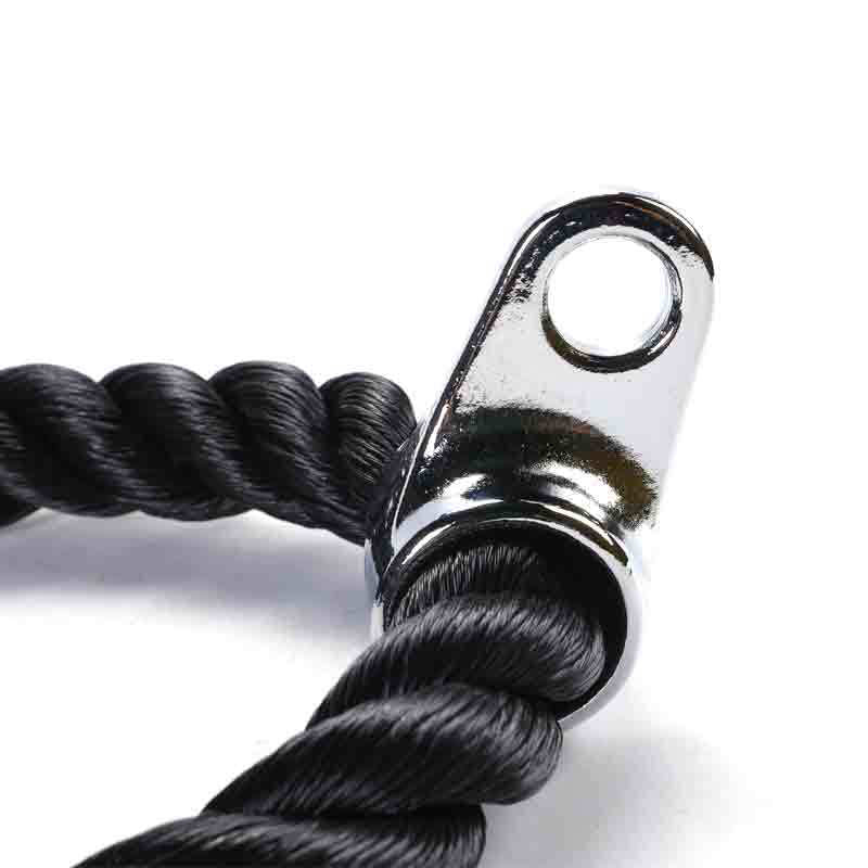 Triceps trainer biceps pull rope single double-headed pull down rope