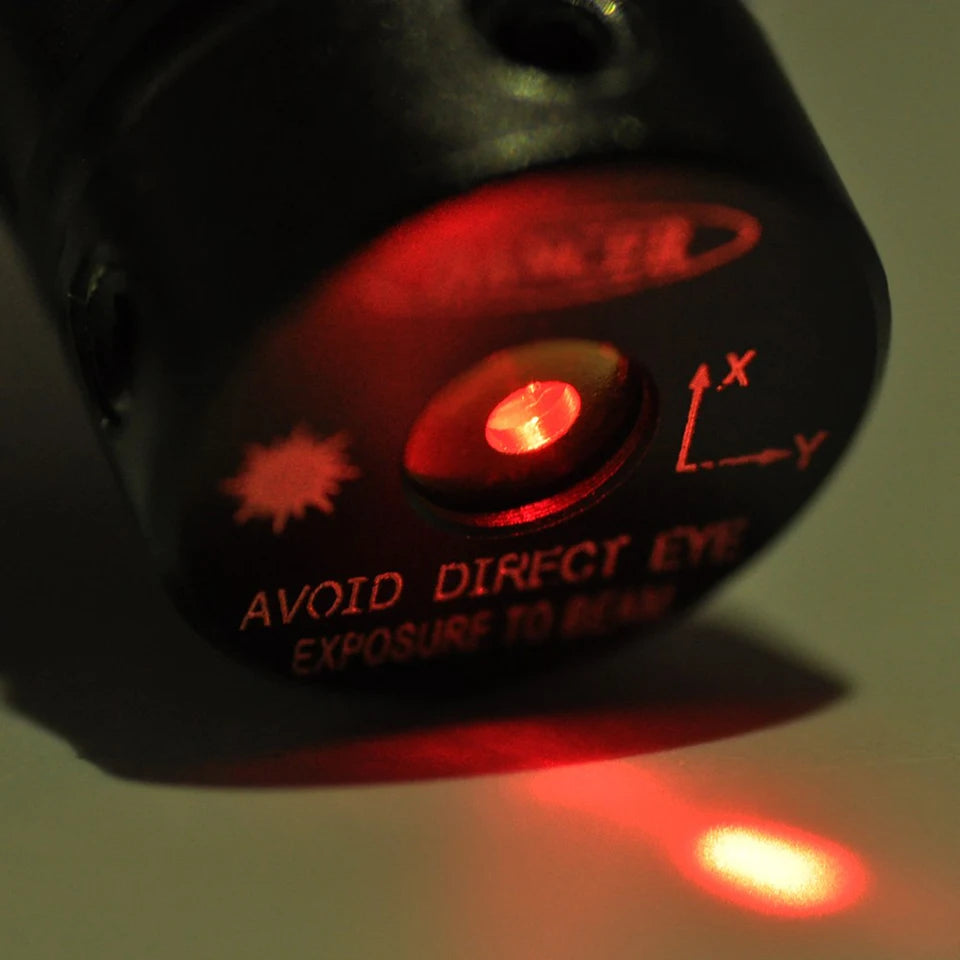US Red Dot Laser Sight for Picatinny and Rifle with 635-655nm Adjustable 11mm/20mm Picatinny/Weaver Mount