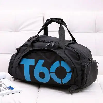 Sport Gym Bag Fitness Travel Handbag Outdoor Backpack with Separate Space For Shoes