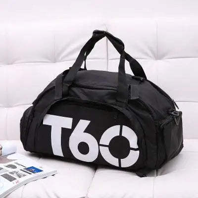 Sport Gym Bag Fitness Travel Handbag Outdoor Backpack with Separate Space For Shoes