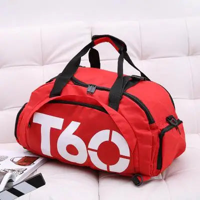 Sport Gym Bag Fitness Travel Handbag Outdoor Backpack with Separate Space For Shoes