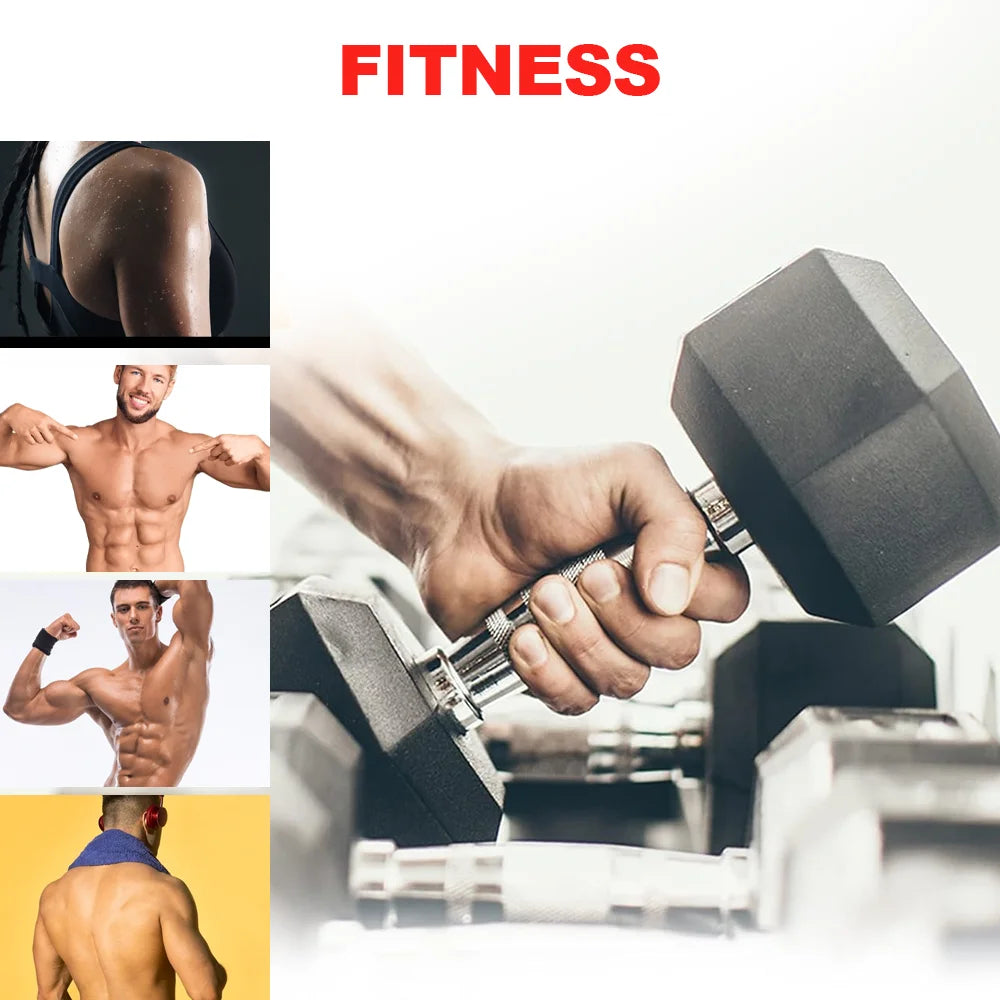 2pc 2.5kg/ 5kg/7.5kg Hexagon Dumbbells Gym Weights for Exercise Dumbbell Equipment Home Rubber Dumbbells