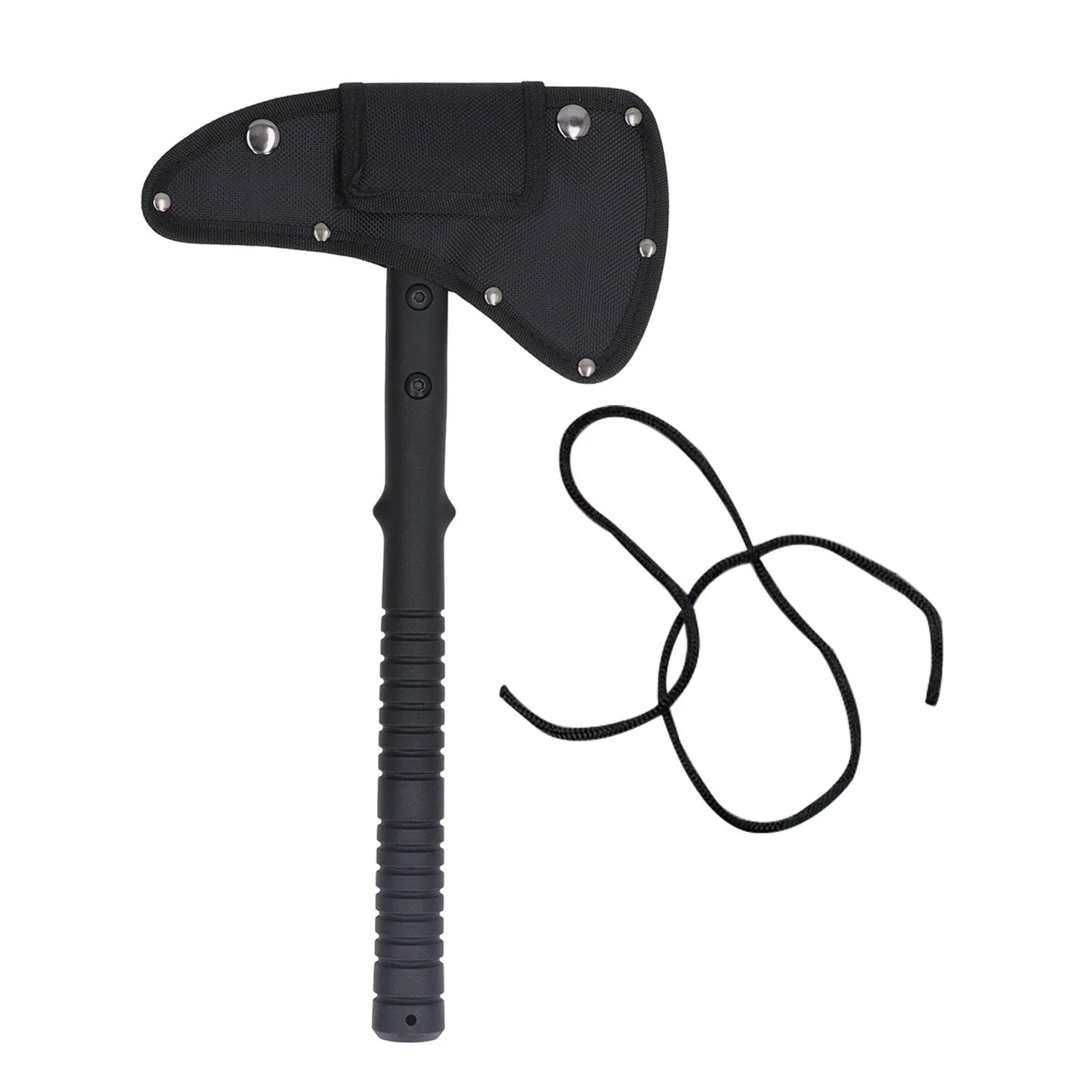 Multitool Camping Hatchet Compact Portable Comfortable Handle Convenient Practical Curved Blade for Fire Engineers