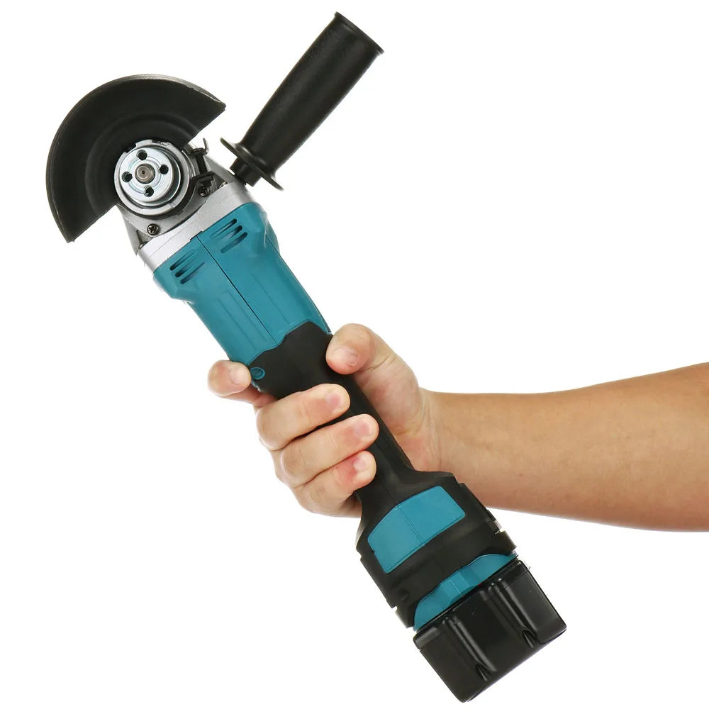 125MM Brushless Electric Angle Grinder Variable Speed M14 Cutting Power Tool for Makita 18v Battery
