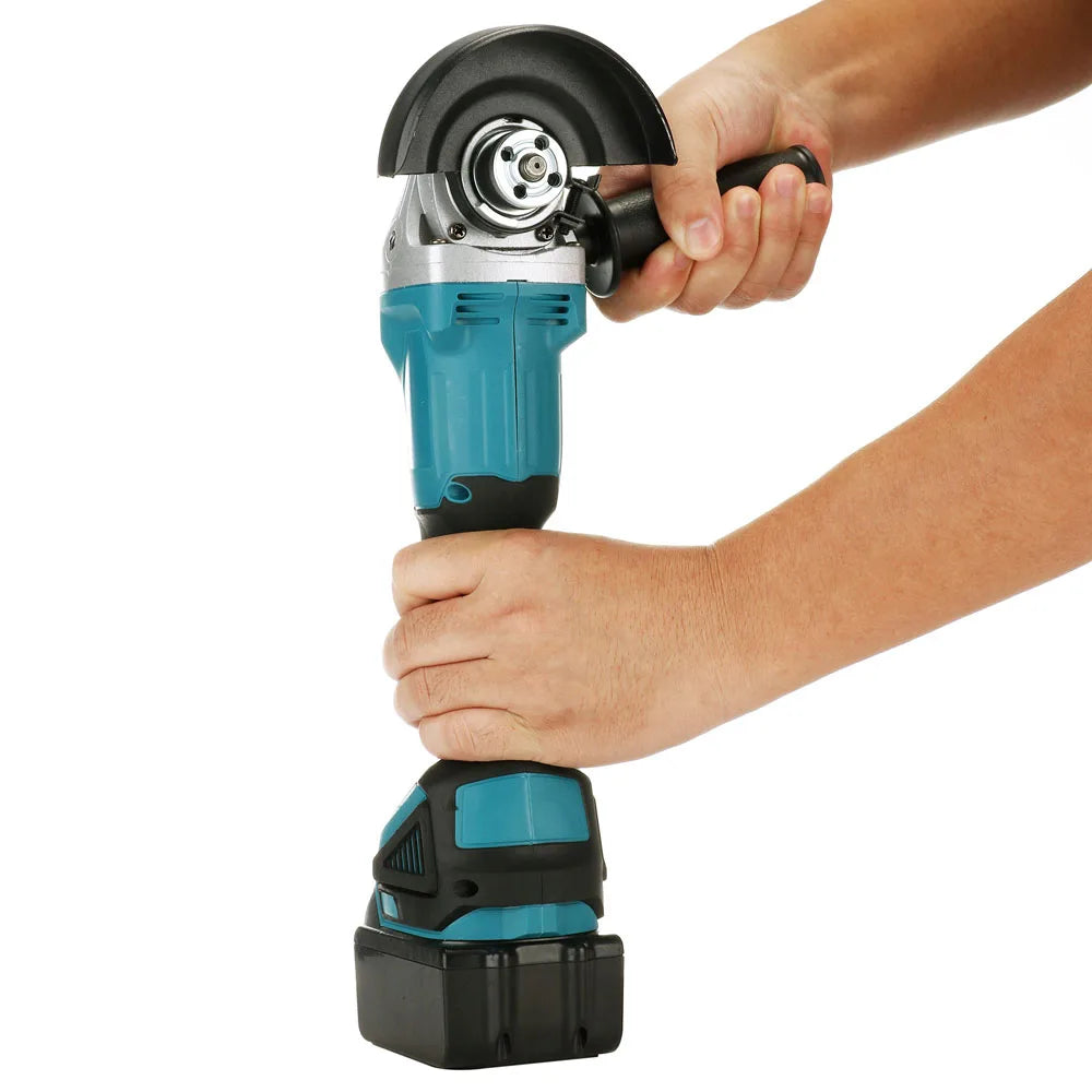 125MM Brushless Electric Angle Grinder Variable Speed M14 Cutting Power Tool for Makita 18v Battery