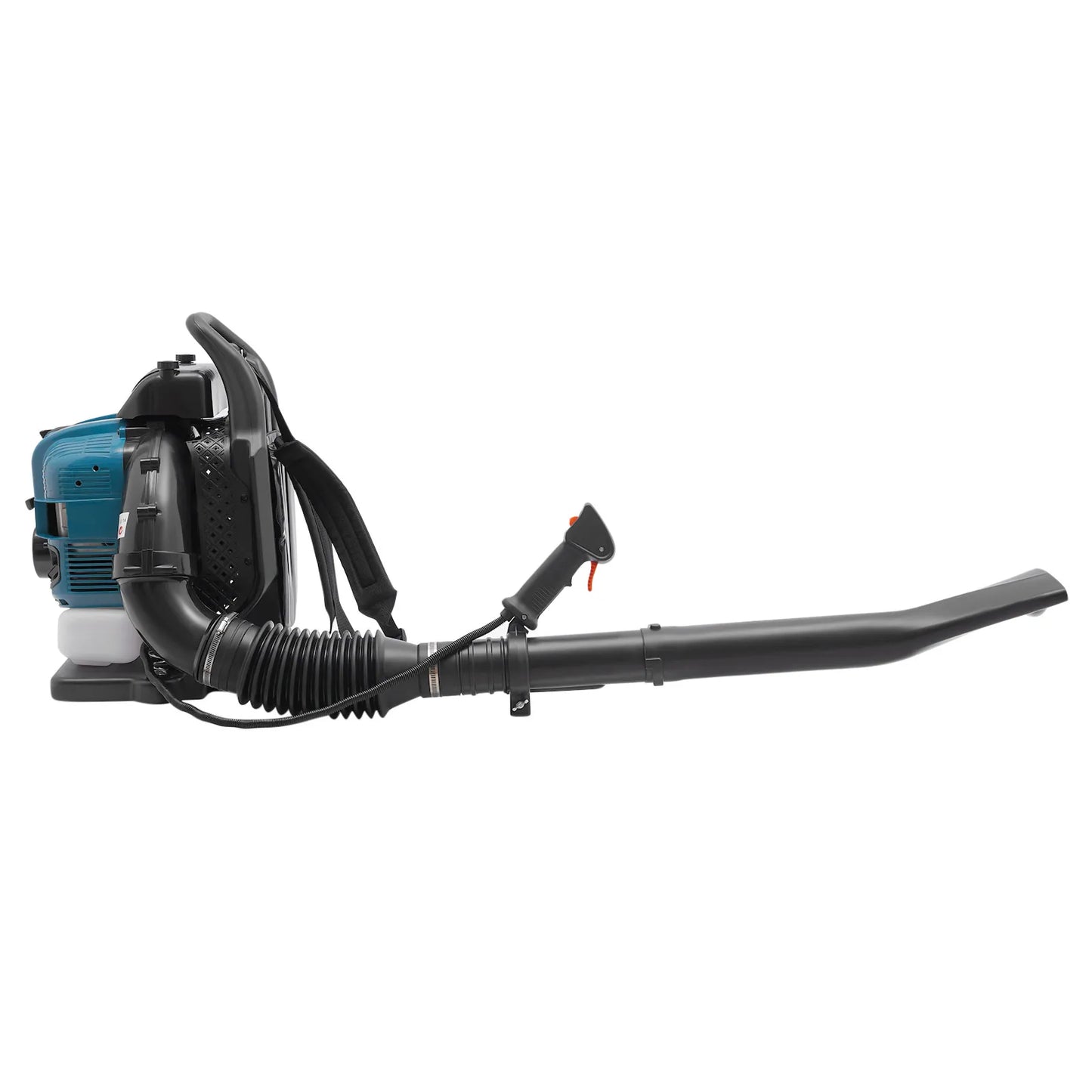 75.6CC Backpack Leaf Blower, 4 Stroke Gas Powered Leaf Blower, with 498ft ³/s Powerful Blowing, 1.9L Large Fuel Tank