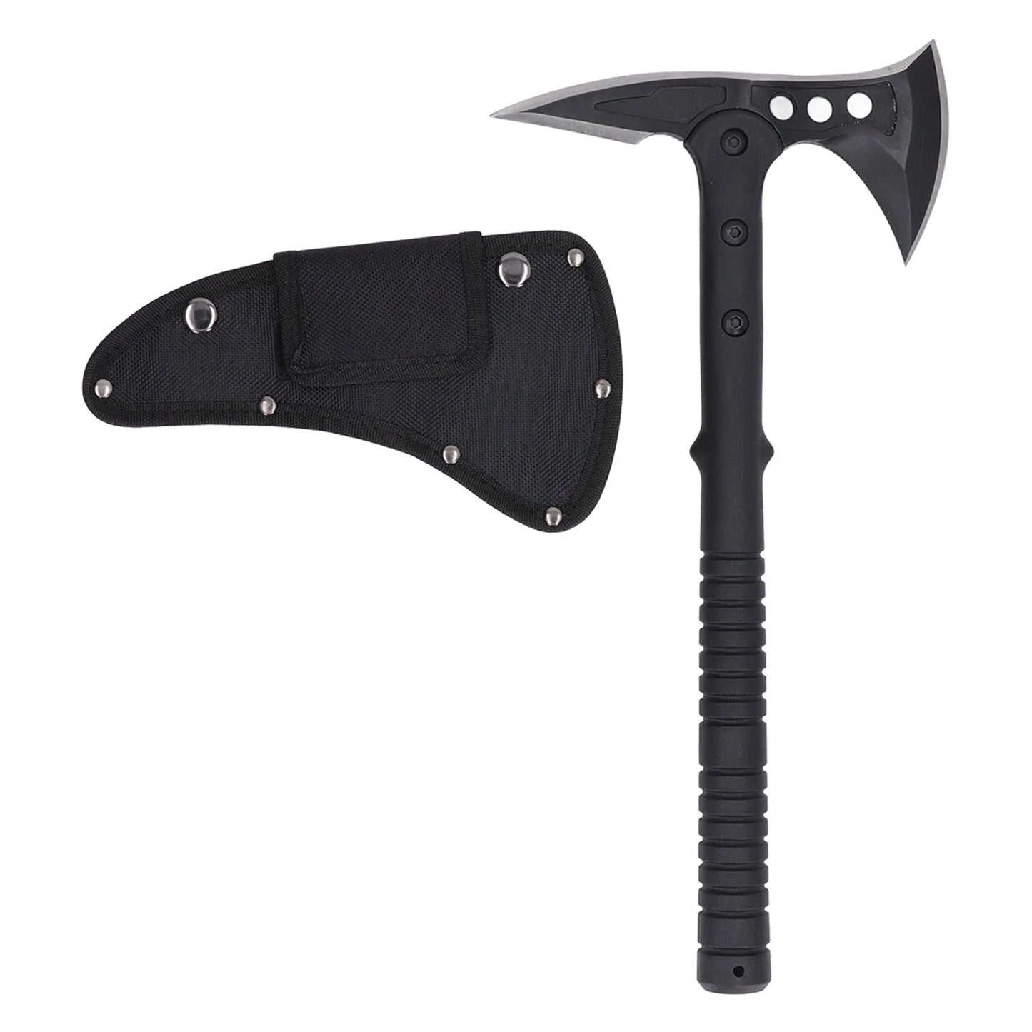 Multitool Camping Hatchet Compact Portable Comfortable Handle Convenient Practical Curved Blade for Fire Engineers
