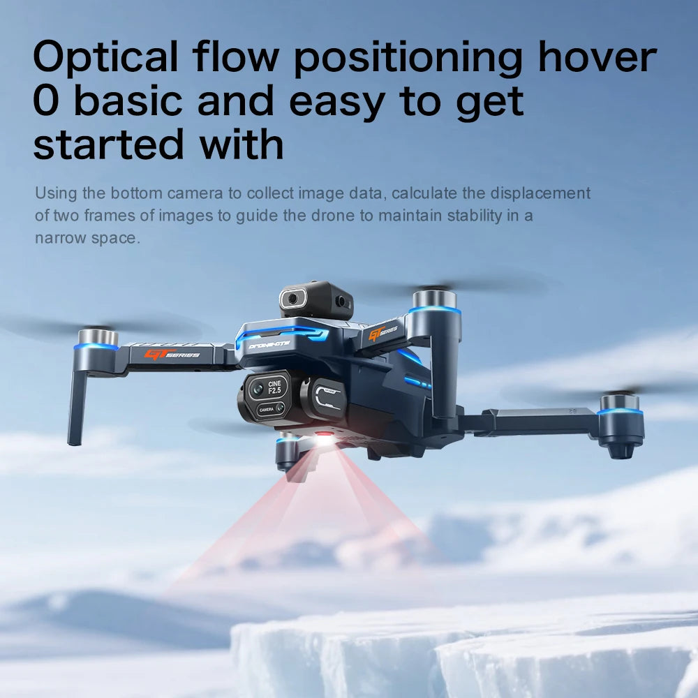 GT8 Drone GPS 8K Professional HD 360° Dual Cameras 5G WIFI Brushless Motors Obstacle Avoidance Foldable Quadcopter