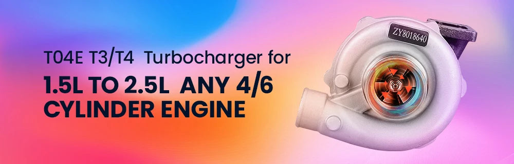 Universal Turbo T3 Flange A/R 0.63 V-band Turbocharger