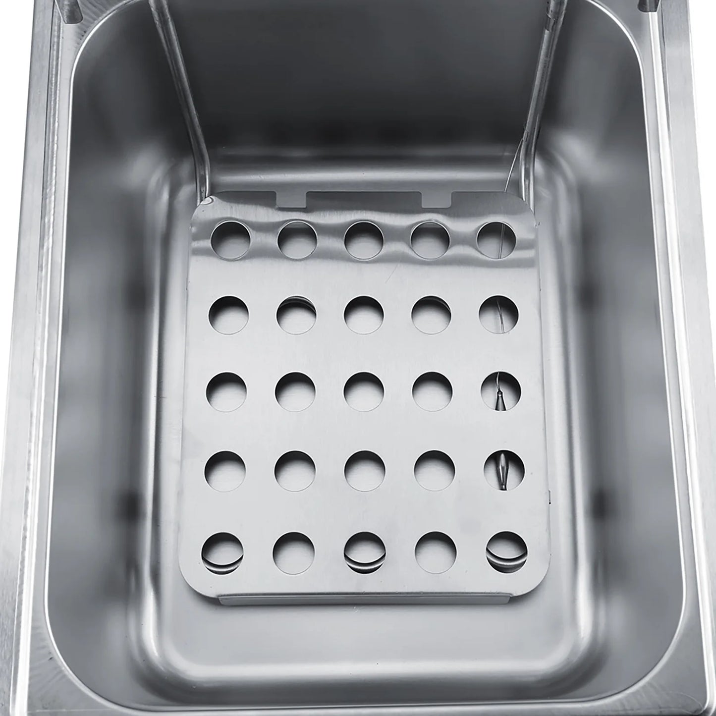 6L Stainless Steel Electric Fryer with Basket for Commercial & Home Use Electric Fryer Fryer Stainless Steel Fryer
