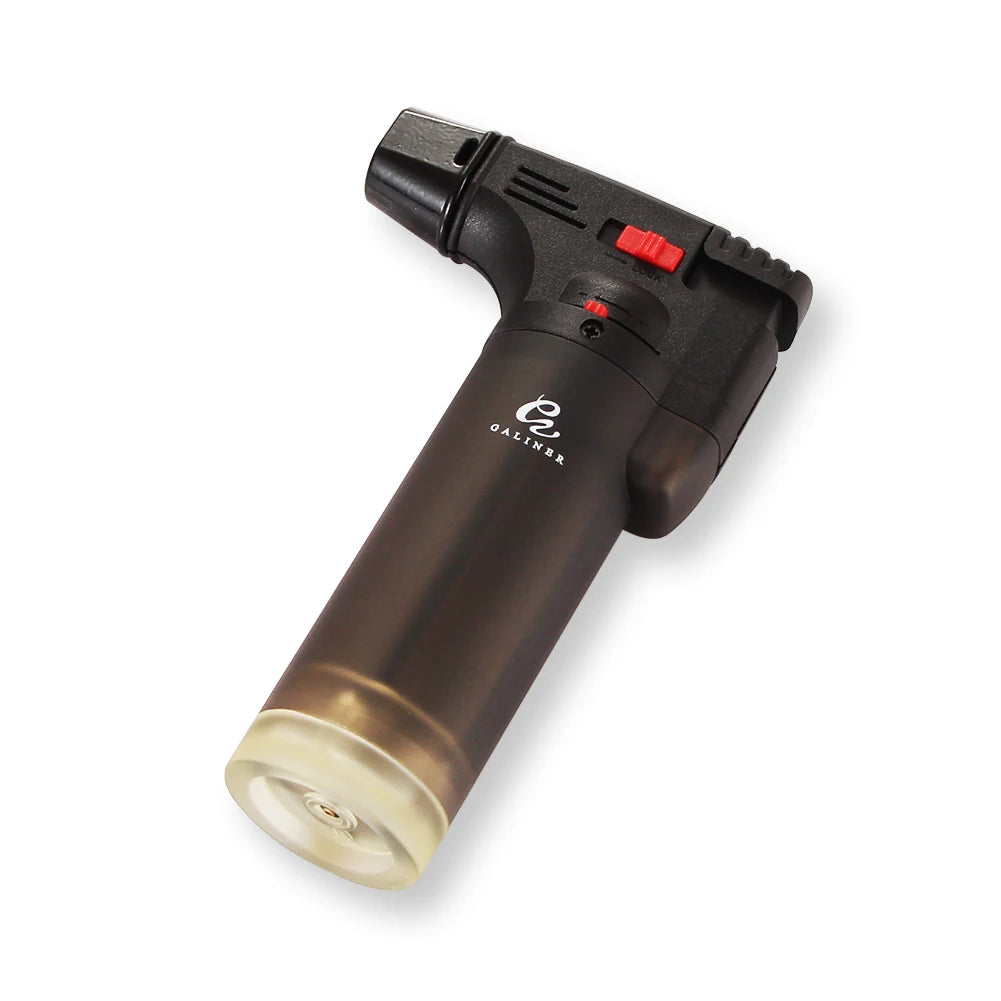 GALINER Plastic 1 Torch Cigar Lighter Butane Gas Blue Flame Jet Lighters
