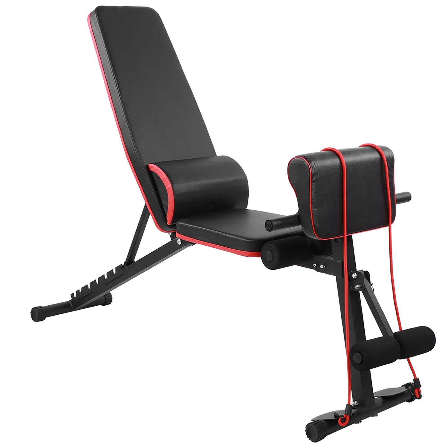 7 LVL Adjustable Weight Abdominal Bench Sit‑up Fitness Dumbbell Bench Waist Bench Foldable Fitness Bench