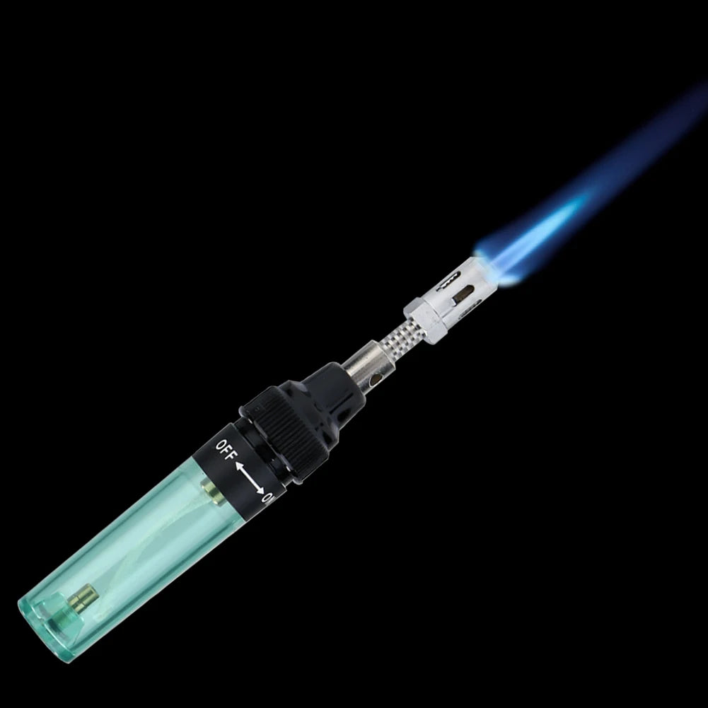 14 In1 Portable Soldering Iron Kit 1300Celsius Butane Welding Pen Burner Blow Torch Gas Welding Soldering Iron Butane Tip Tool