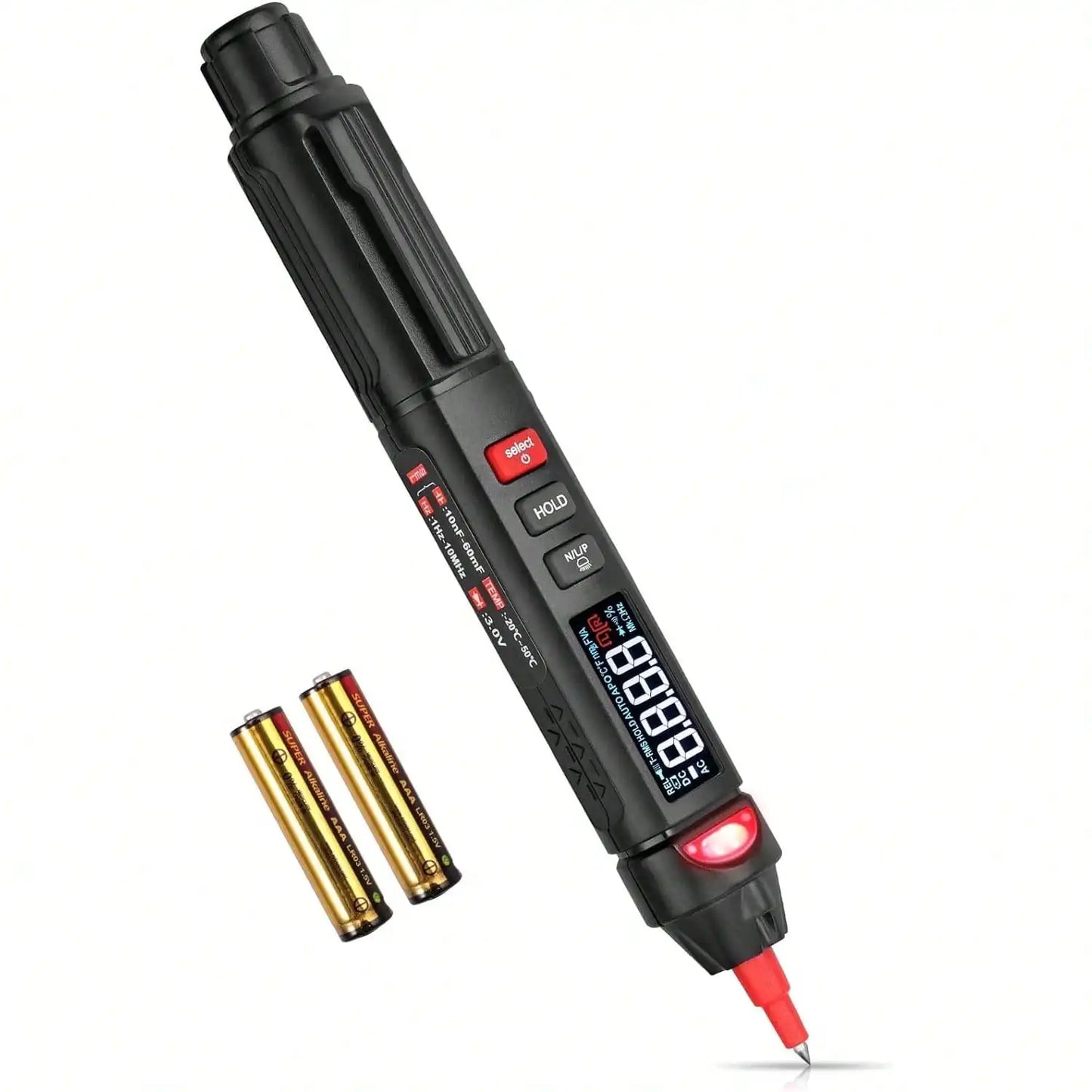 3-In-1 Digital Multimeter Professional TRMS 6000 Counts Automatic Identification Electric Pen Multimeter for DC/AC Voltage Test