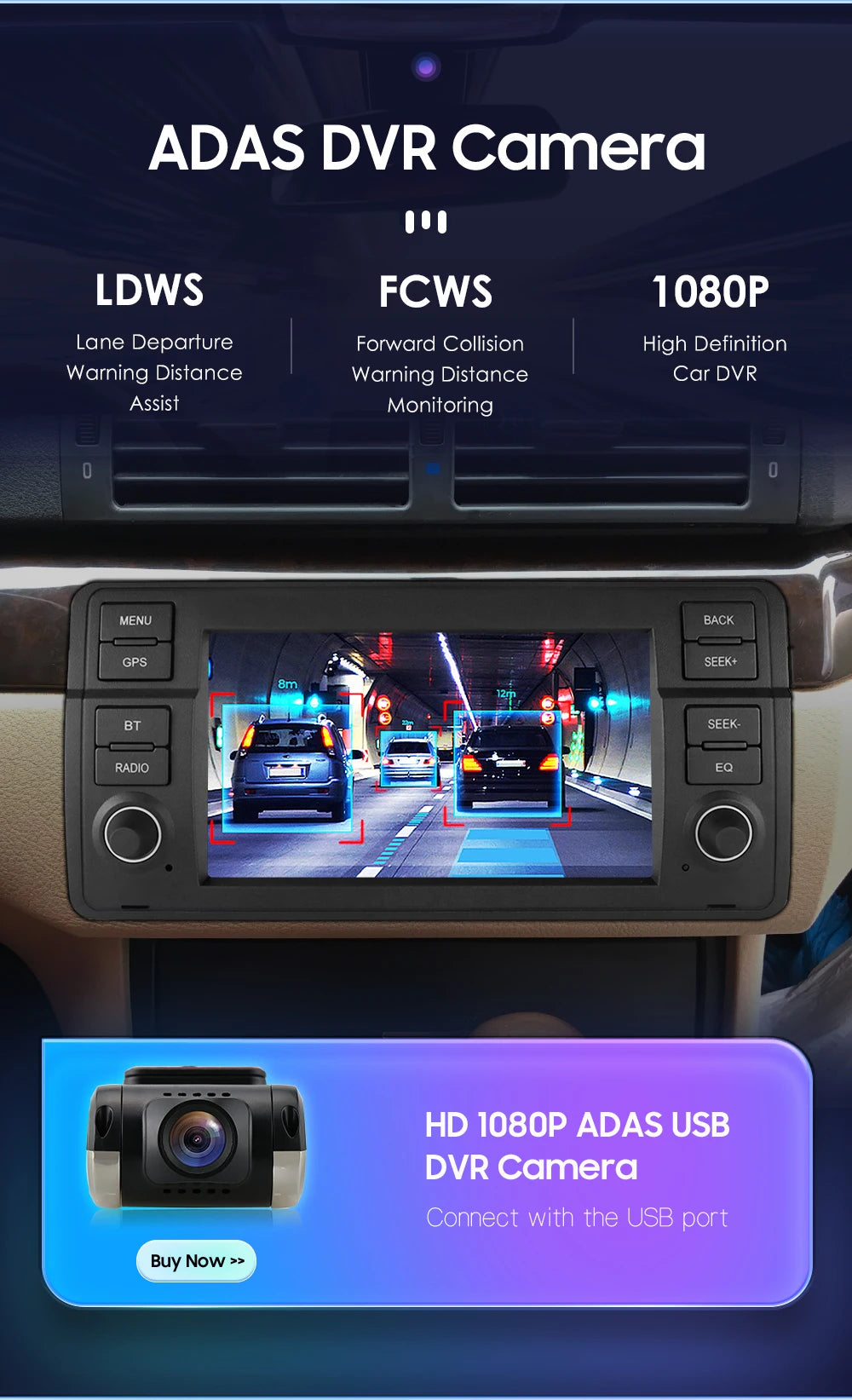 7''DSP System 2 Din Android 13 Auto Radio Car Multimedia Player For BMW E46 CarPlay 4G GPS 2din Autoradio