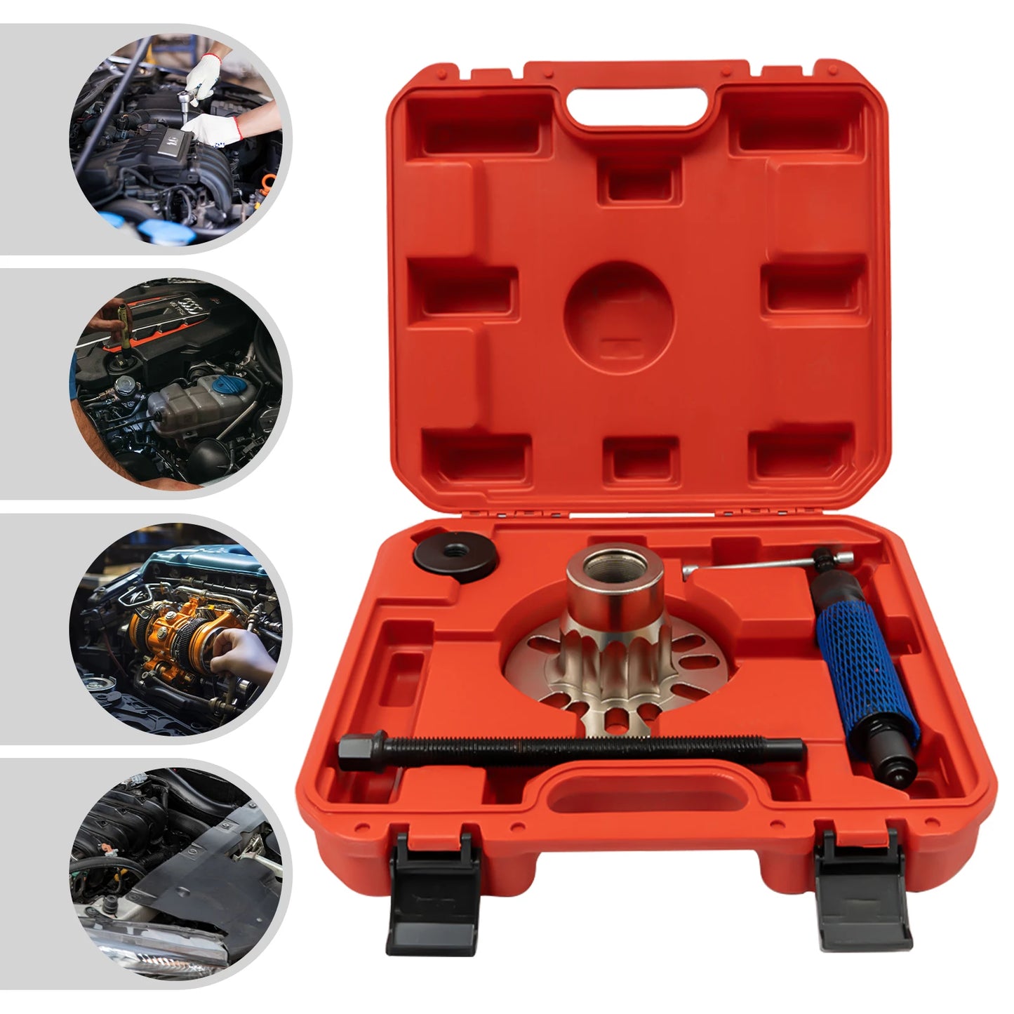 10T Hydraulic Wheel Hub Bearing Drive Shaft Puller Extractor Press Puller Tool