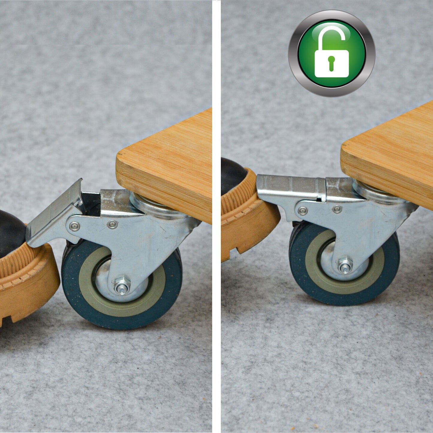 Transportrollen Set Of Wheels Suitable for Tool Box