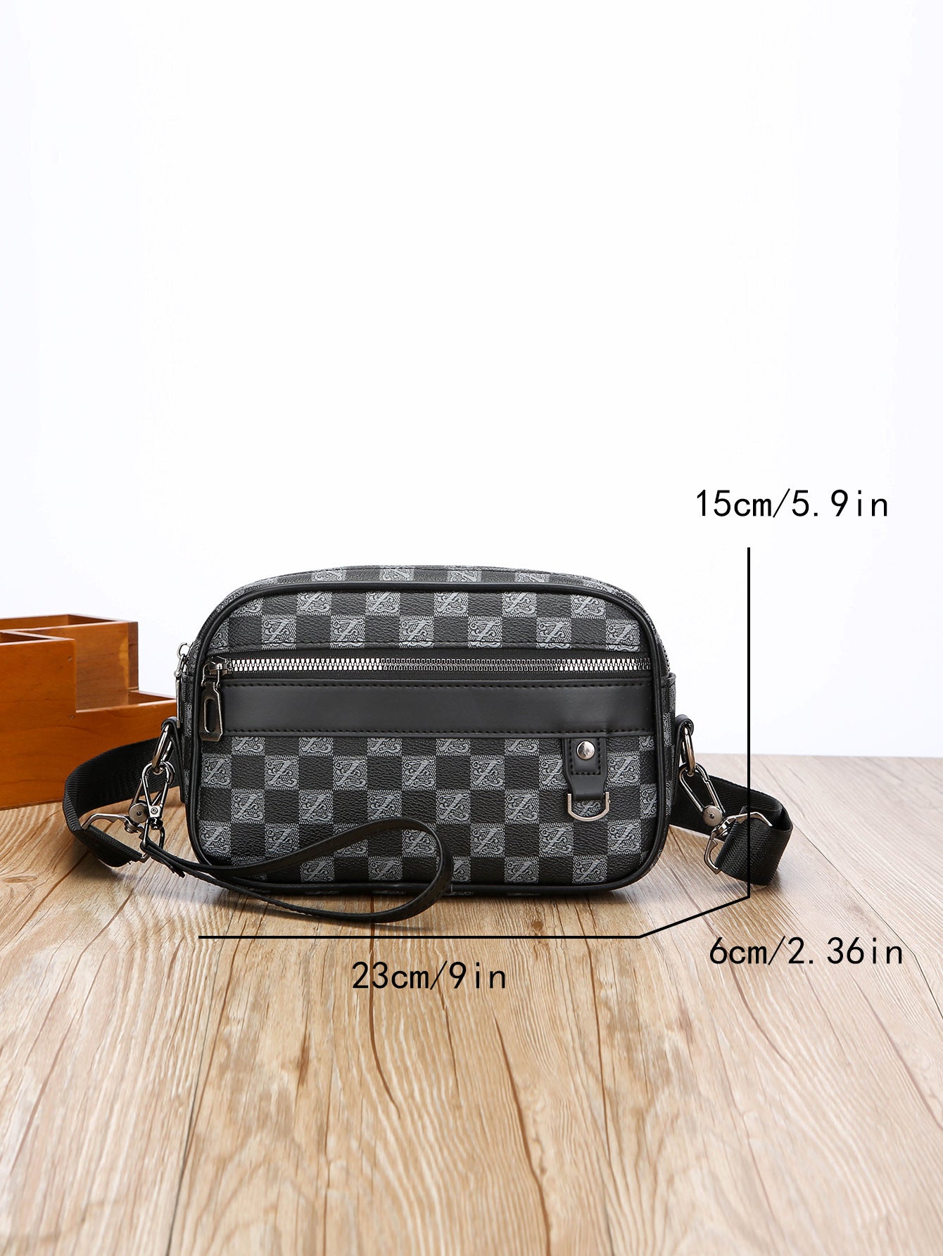 New Casual Shoulder Messenger Bag Large Capacity Men's Handheld Horizontal