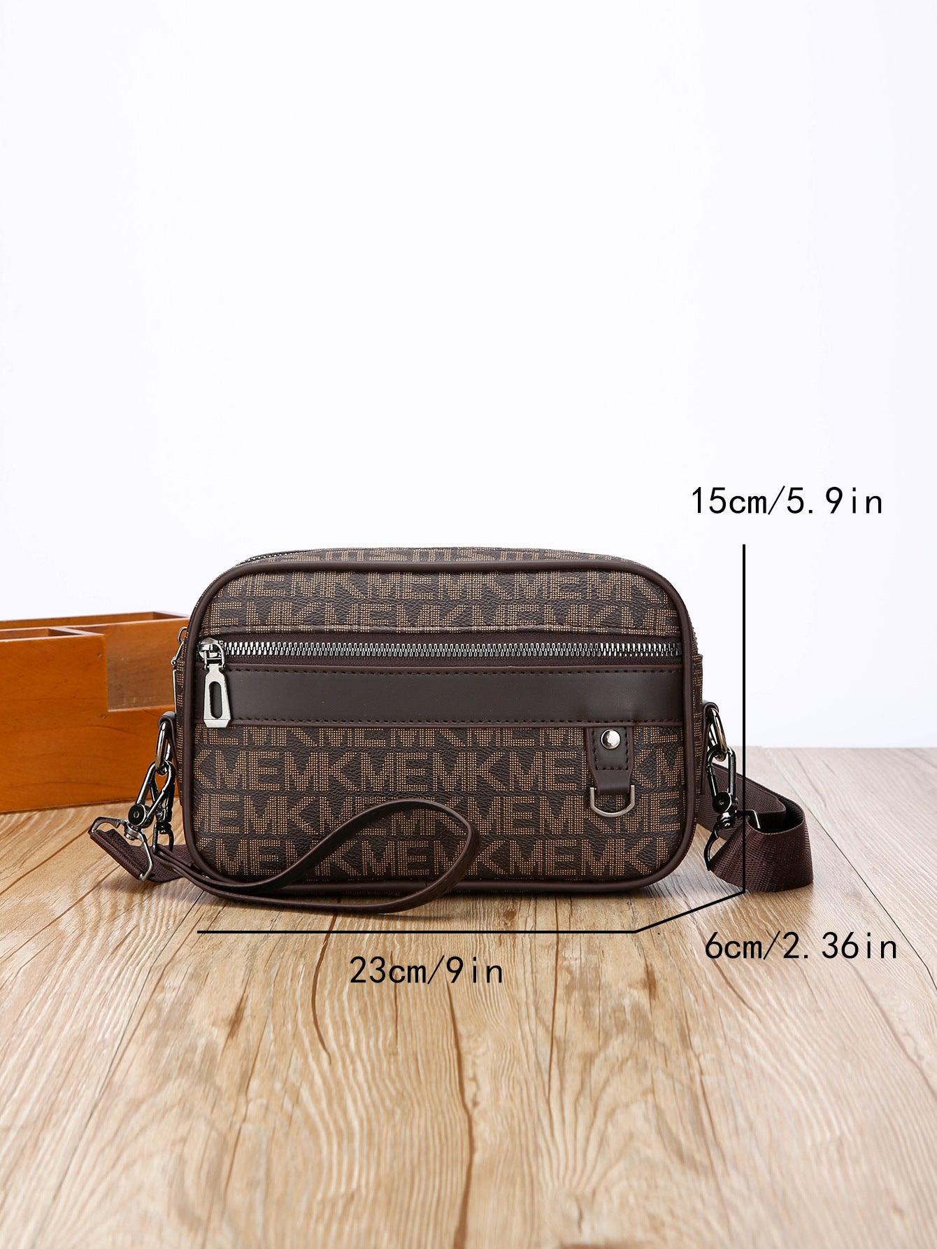 New Casual Shoulder Messenger Bag Large Capacity Men's Handheld Horizontal