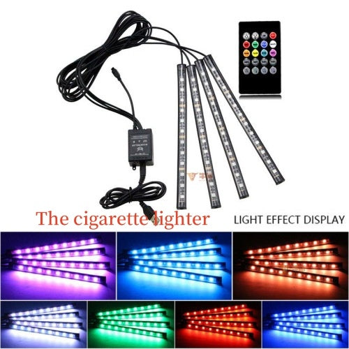 Remote Control With Voice Control RGB Music Light One For Four Atmosphere