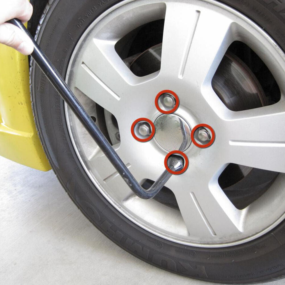 20X Ford Focus Alloy Wheel Nuts Bolt Lug Stud Tyre Whorl Nuts With Washe