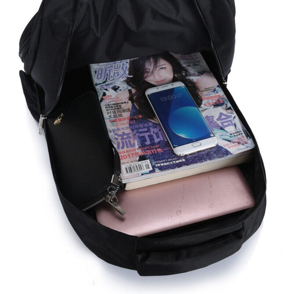 17.3 Laptop Backpack 40L Large Waterproof Rucksack Travel Bag