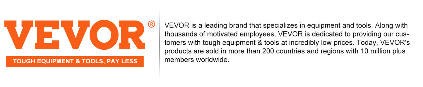 VEVOR 2/3 Shelf Utility Service Cart Heavy Duty with 360° Swivel Wheels Ergonomic Storage Handle for Warehouse/Garage/Cleaning