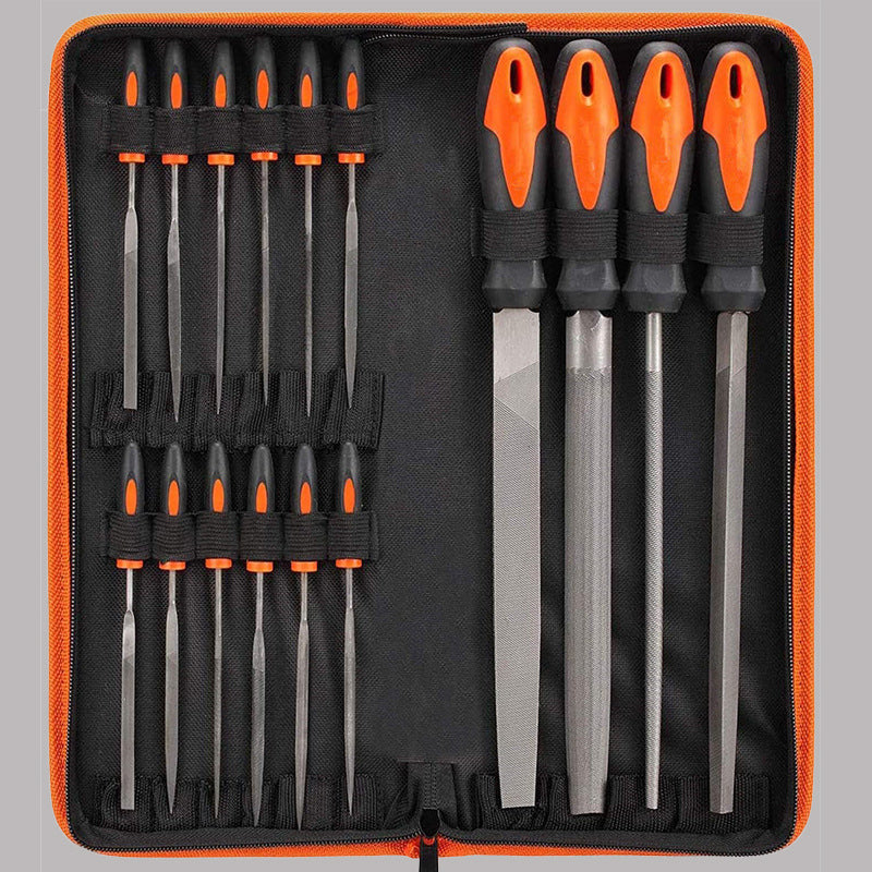 File Polishing Set Combination 17pcs Metal