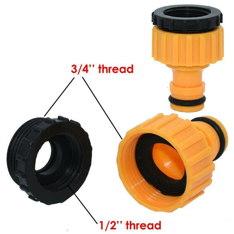 10Pcs-Set Garden Car Water Hose Pipe Tap Adapter Connector & Fitting Hosepipe UK
