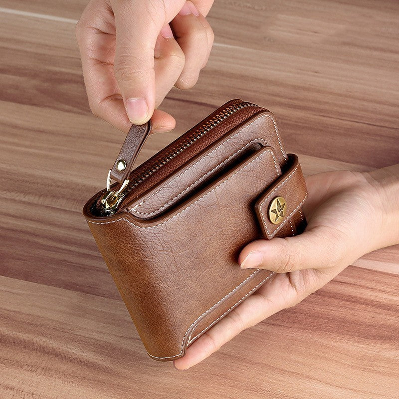 Men's Wallet Short Style European And American Fashion