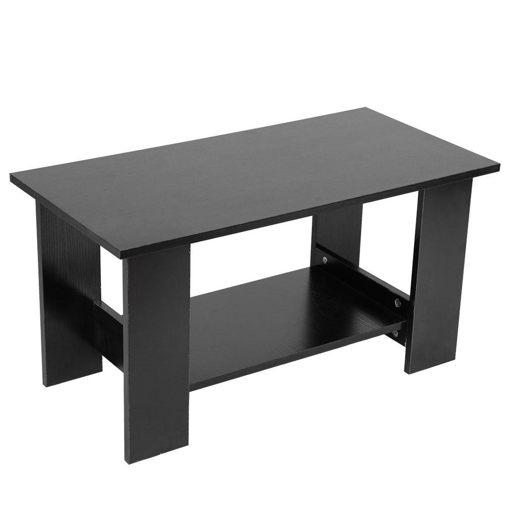 Multi Function Coffee Table Living Room Furniture Modern Design Livingroom Decor Black