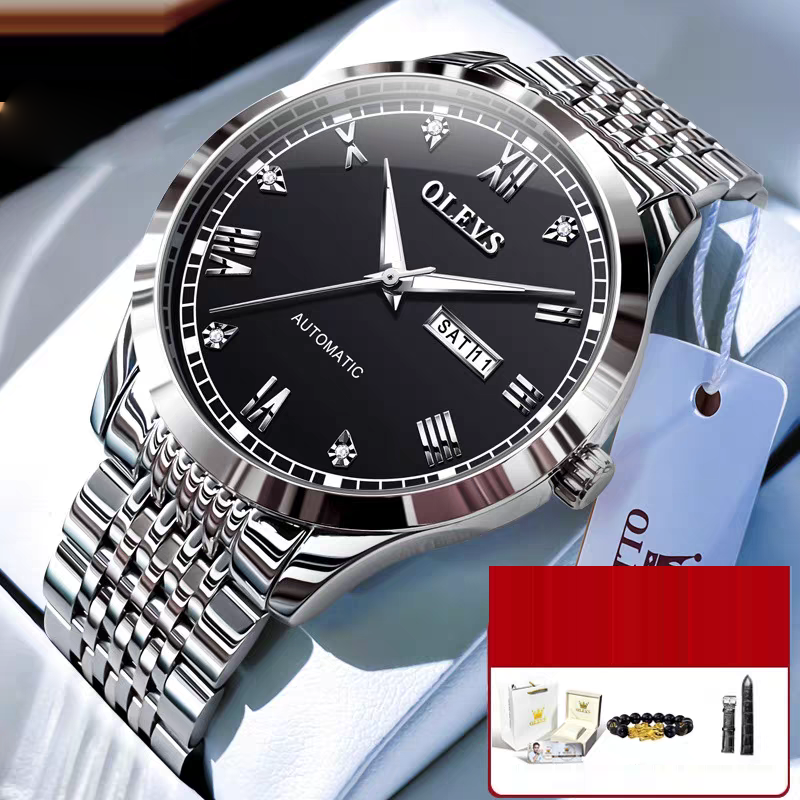Men's Watch Men's Mechanical Watch Fully Automatic Simple Night Light Watch