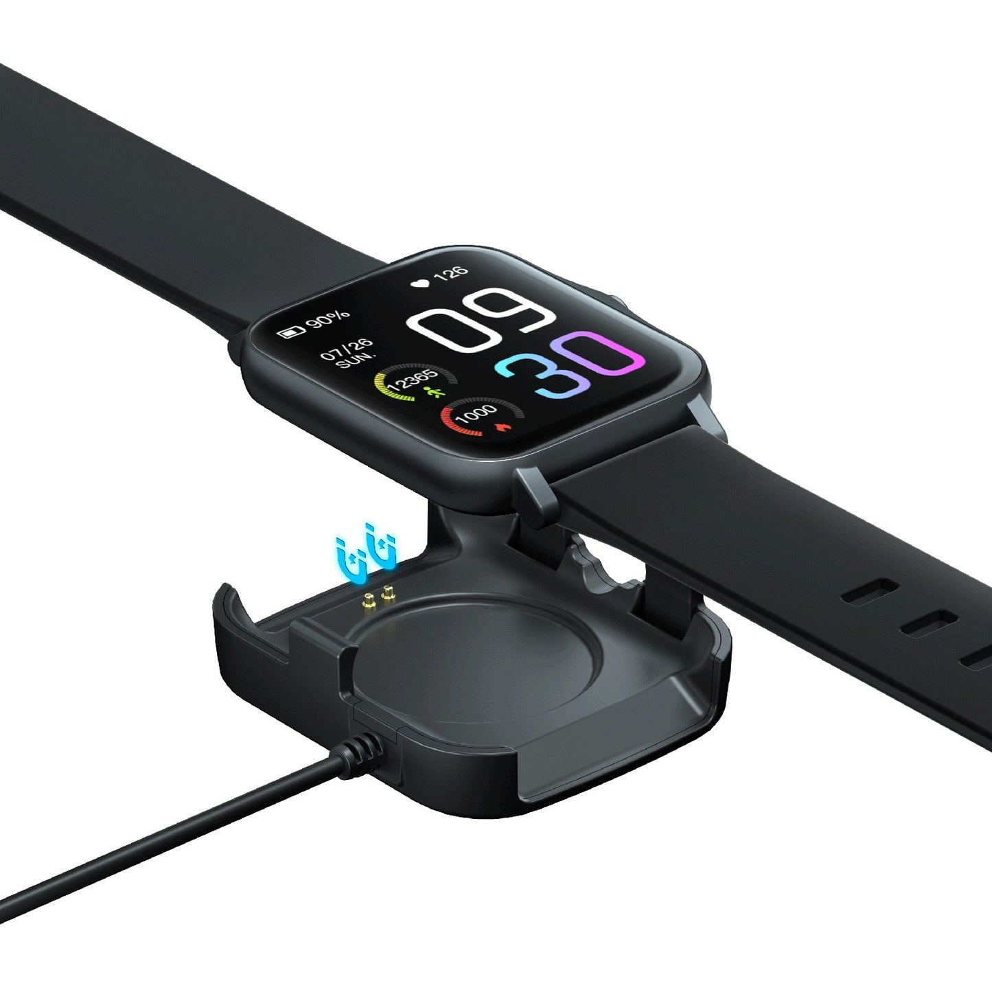 GTS2 sports watch waterproof weather temperature measurement heart rate alarm sleep detection smart watch
