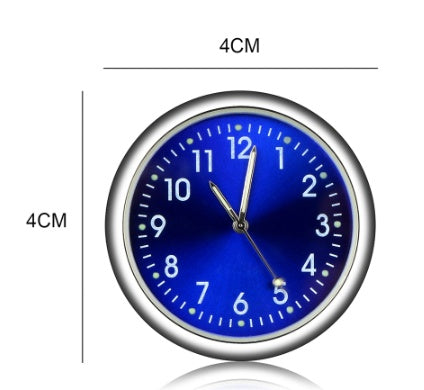 Car sticker clock