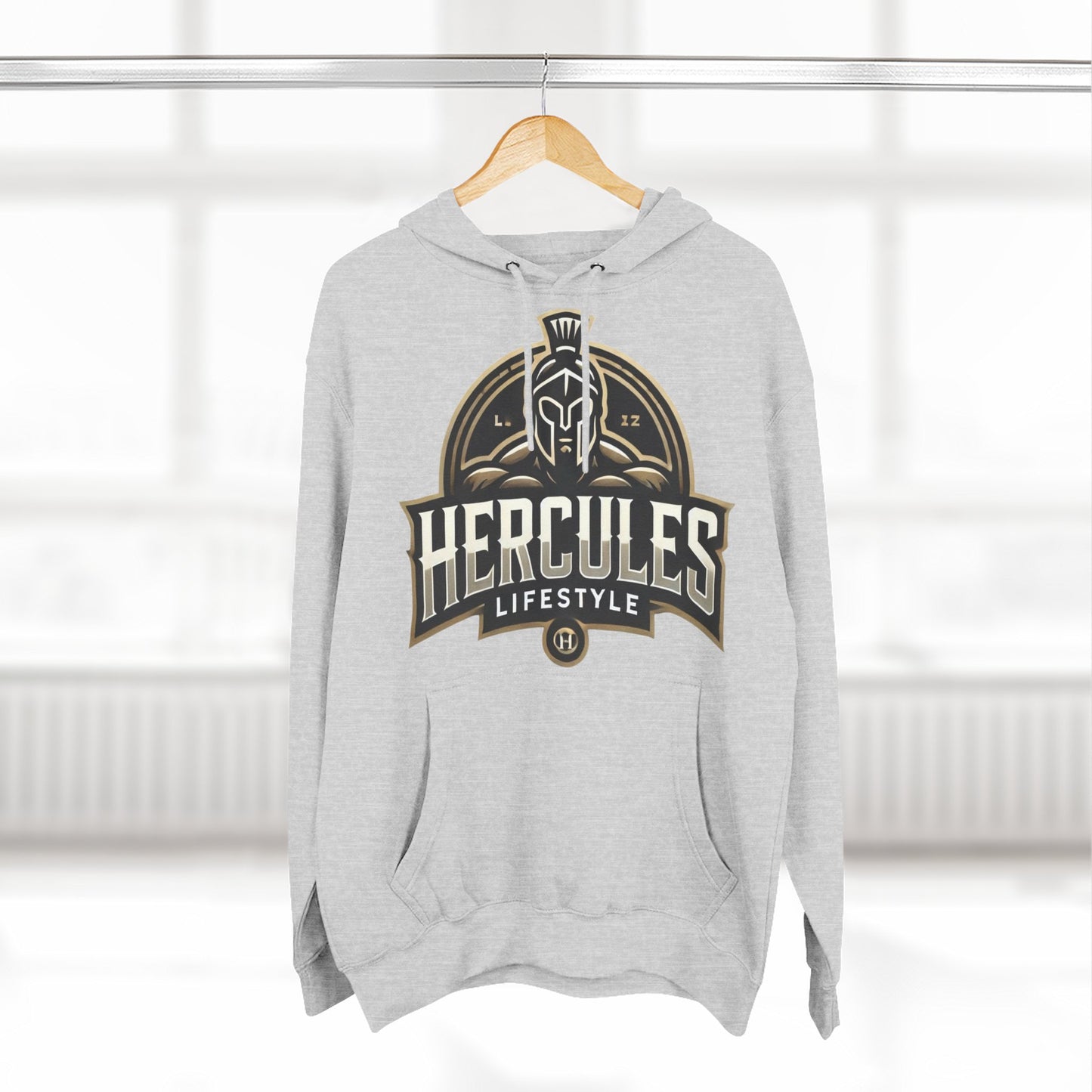Hercules Three-Panel Fleece Hoodie