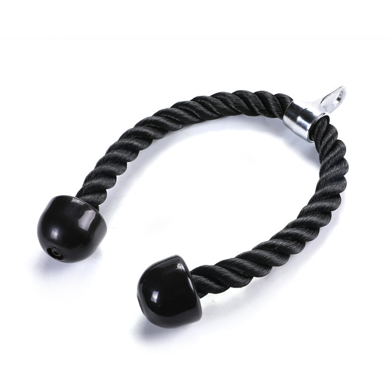 Triceps trainer biceps pull rope single double-headed pull down rope