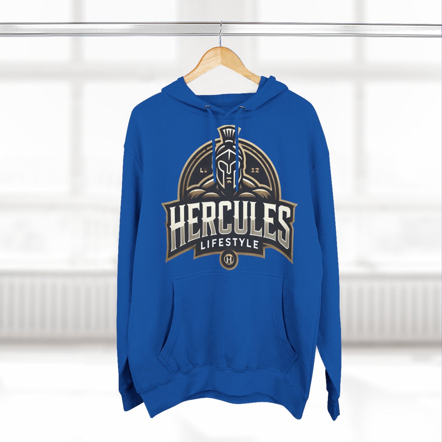 Hercules Three-Panel Fleece Hoodie
