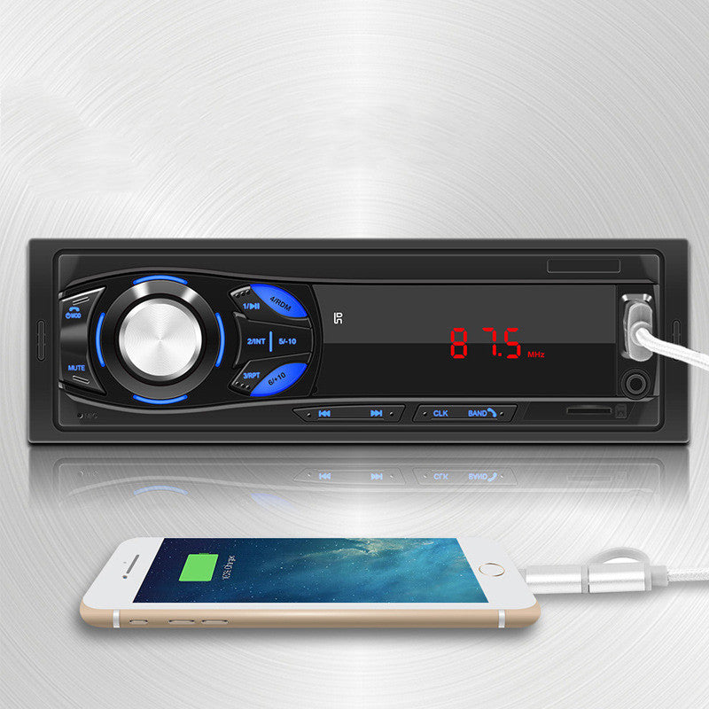 Single-Din Bluetooth Digital Tube Display