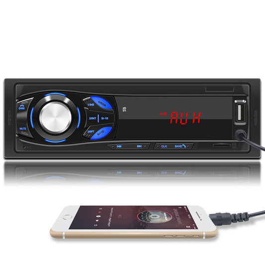 Single-Din Bluetooth Digital Tube Display
