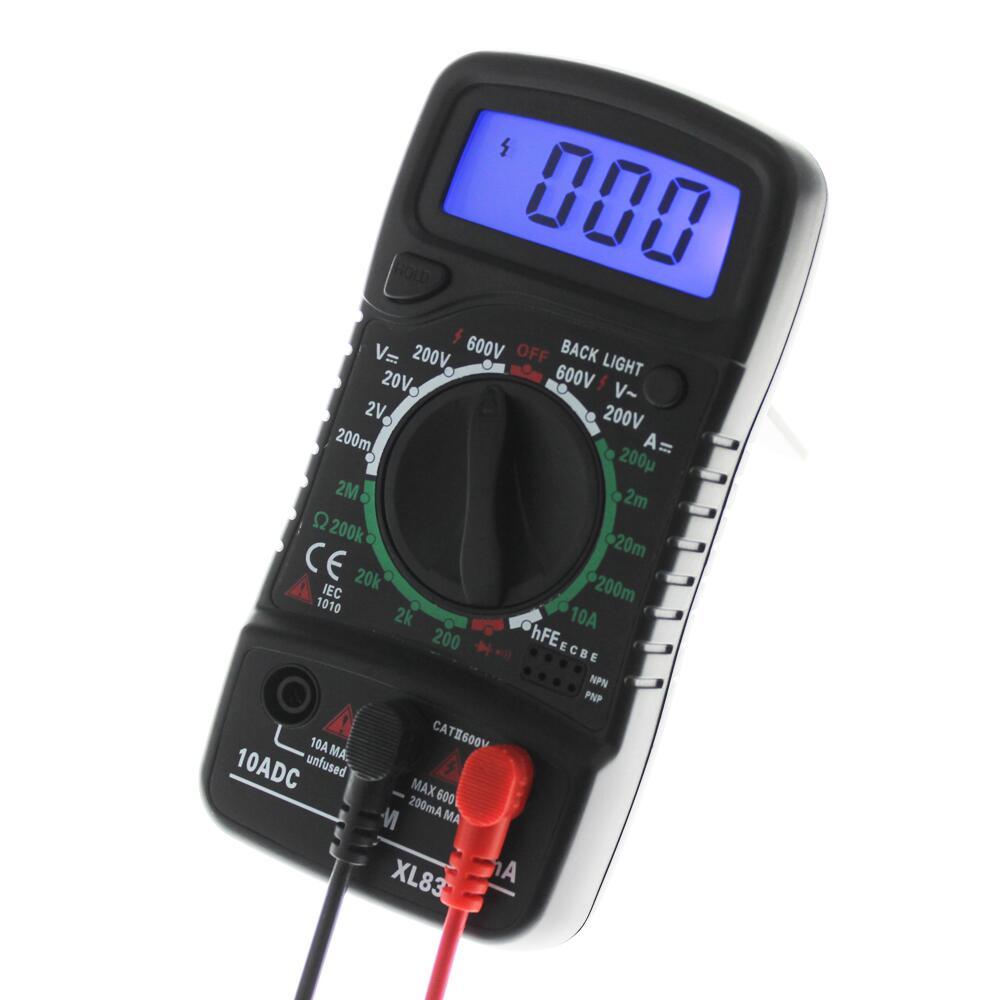 Multimeter Red XL830L Handheld Digital Multimeter Universal Meter