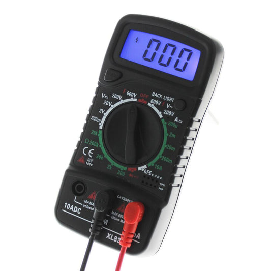 Multimeter Red XL830L Handheld Digital Multimeter Universal Meter
