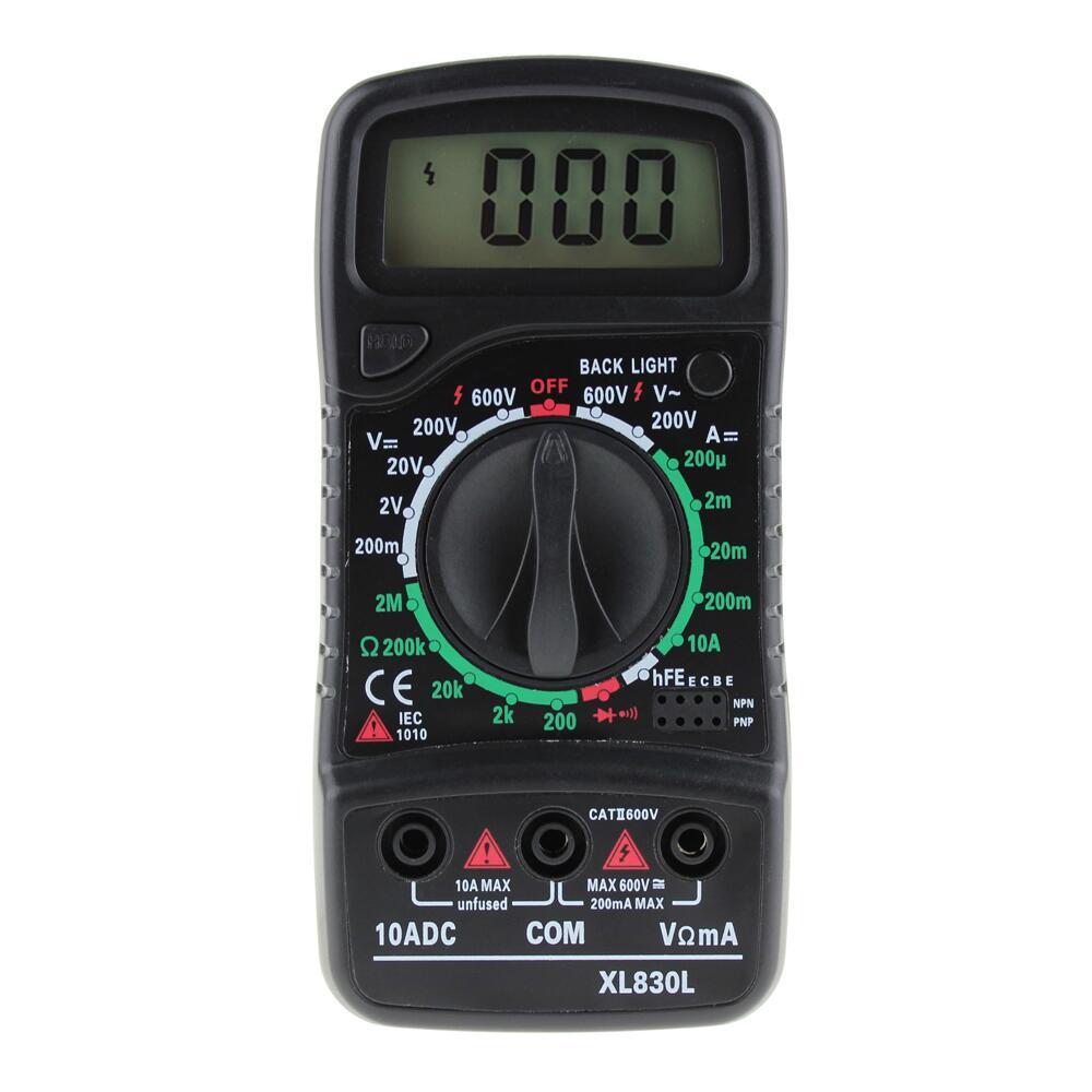 Multimeter Red XL830L Handheld Digital Multimeter Universal Meter